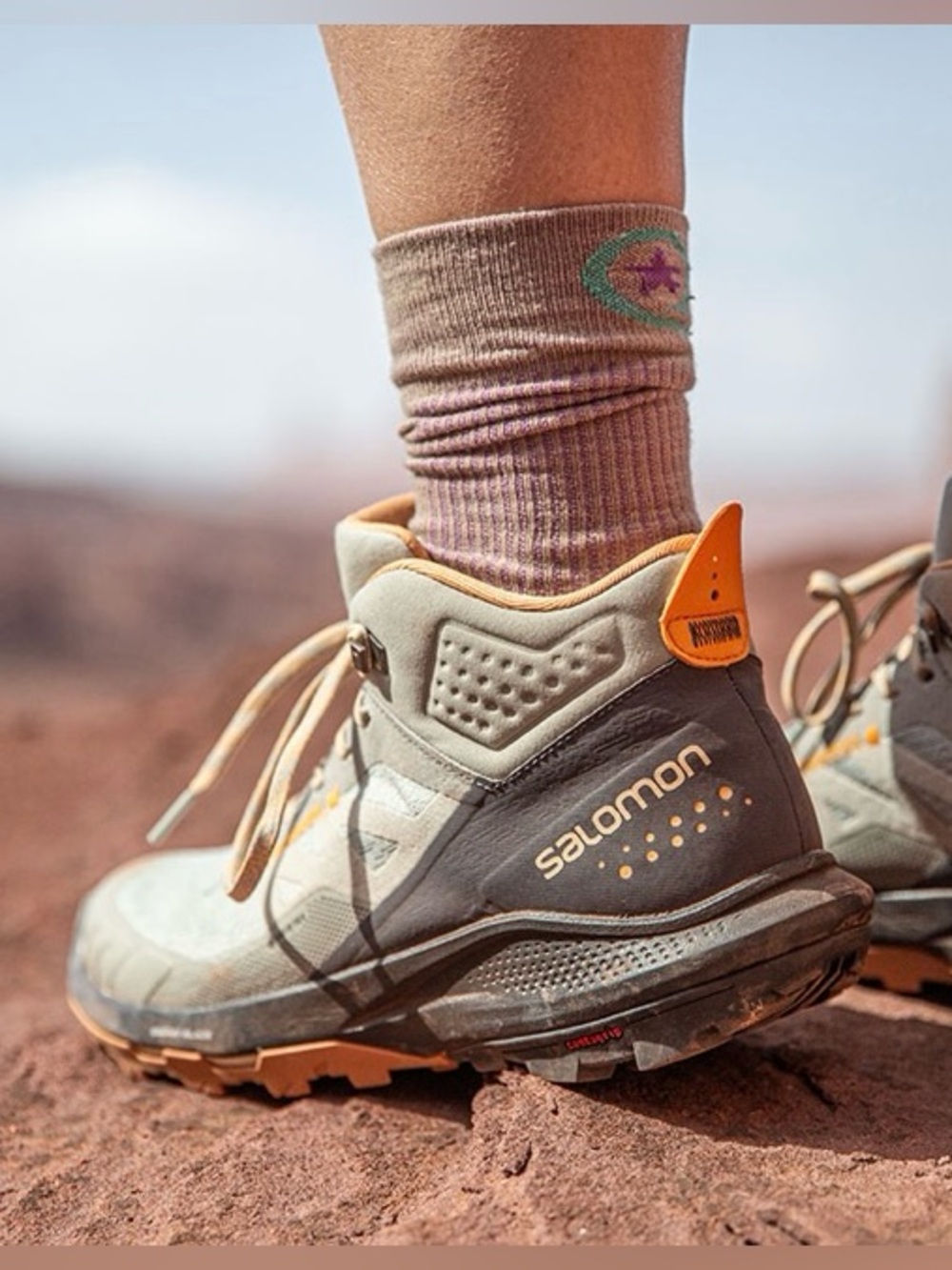 Salomon Out pulse waterproof women’s  hiking boots - Picture 5 of 8